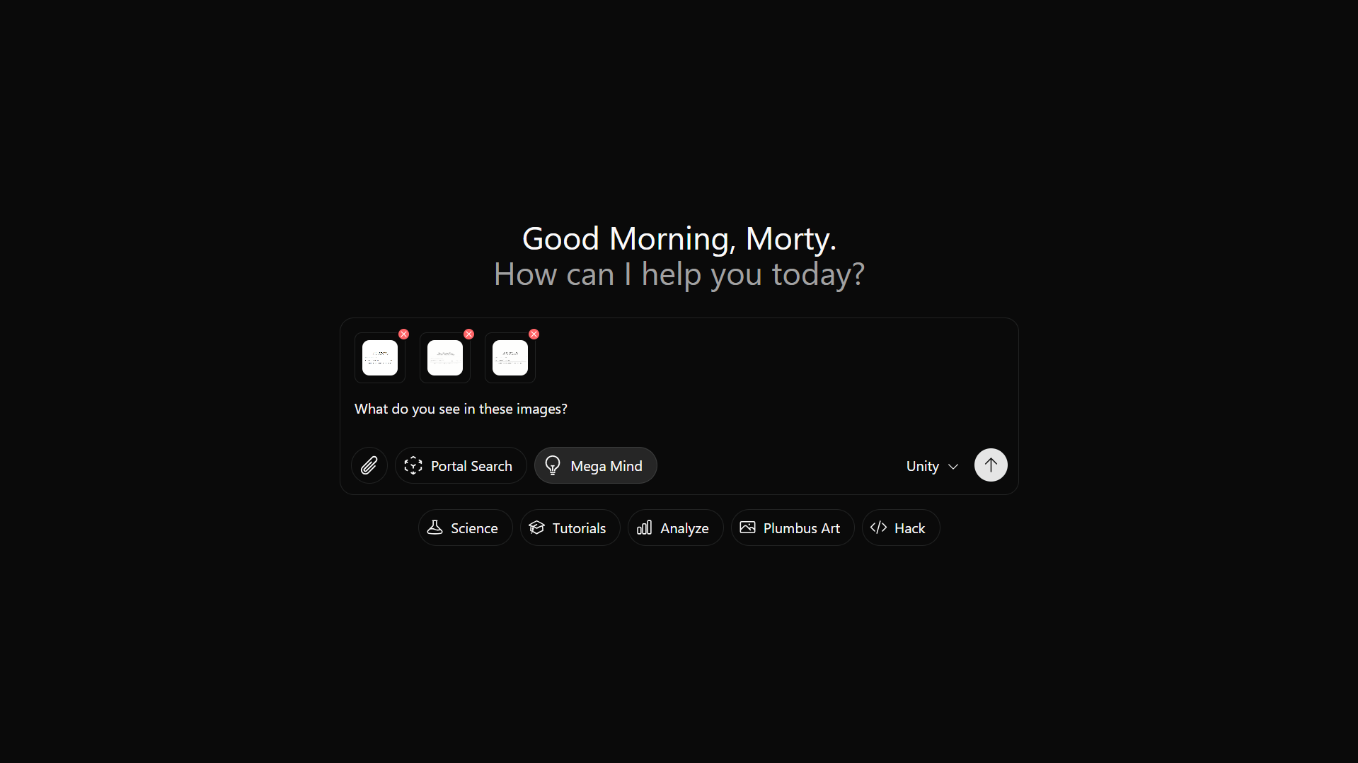 AI Assistant Interface